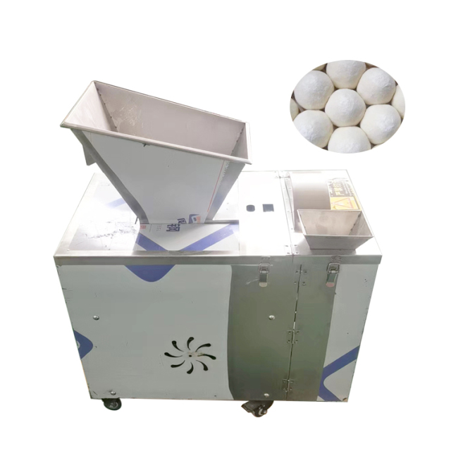 Automatic Pizza Bread Cookie Dough Ball Cutting Cutter Divider Machine