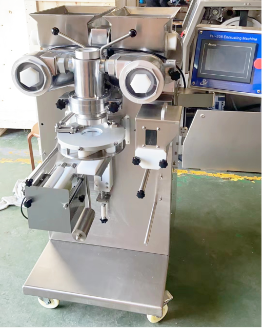 Pineapple Cake Machine Jam filled Cookie Encrusting Machine Moon Cake Maamoul Making Stamping Machine Price