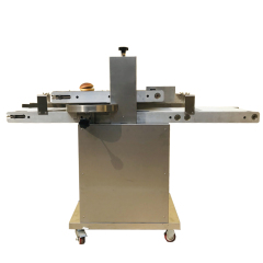 Burger Bun Half Cutting Machine Cutter Burger Bun Slicer Slicing Hamburger Bread Slicer Machine