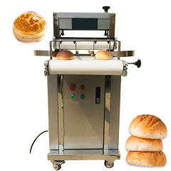 Burger Bun Half Cutting Machine Cutter Burger Bun Slicer Slicing Hamburger Bread Slicer Machine