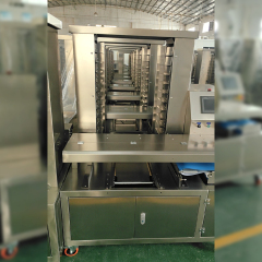 Automatic Cookie Mooncake Mochi Tray Arrange Arranging Aligning Machine Trays Setting Machine