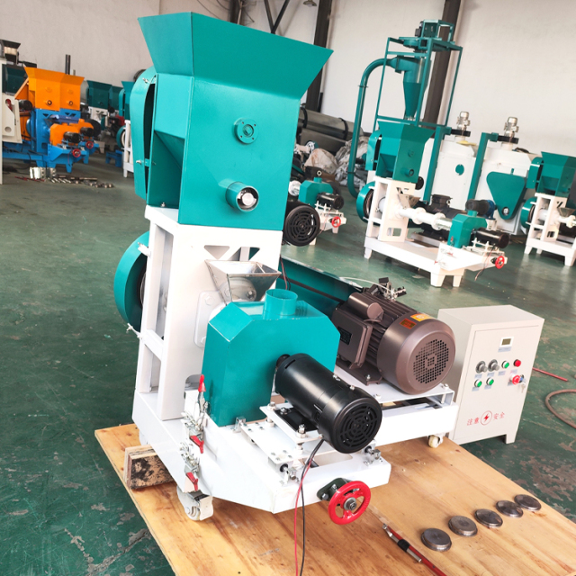 Puffed Corn Snacks Making Machine Grain Rice Puffing Machine Extruder