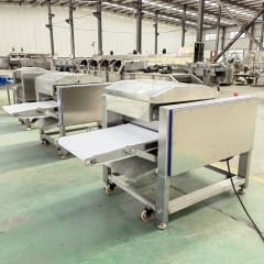 Stainless Steel Chicken Duck Neck Peeling Machine Chicken Neck Skin Removing Machine