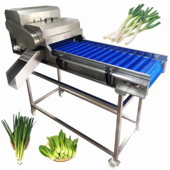 Commercial Stainless Steel Fruit Vegetable Cucumber Root Stem Cutting Machine
