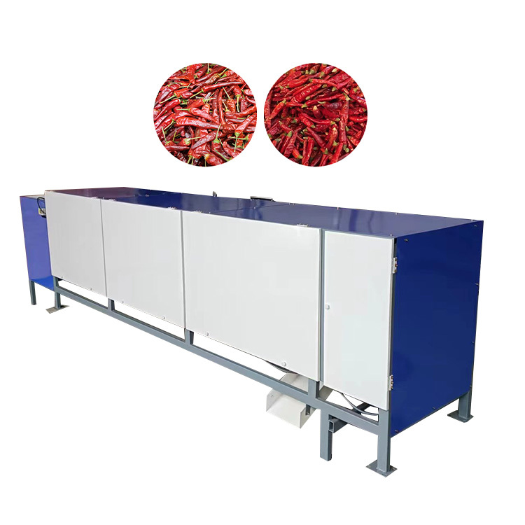 Dry Red Pepper Chilli Destemming Stem Removing Cutting Machine