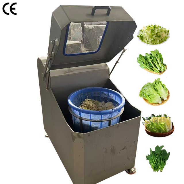 Green Vegetables Dewatering Food Dehydrator Drying Centrifugal Spin Dryer Machine for Vegetable