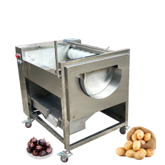 Commercial Cassava Ginger Potato Washing and Peeling Machine Price