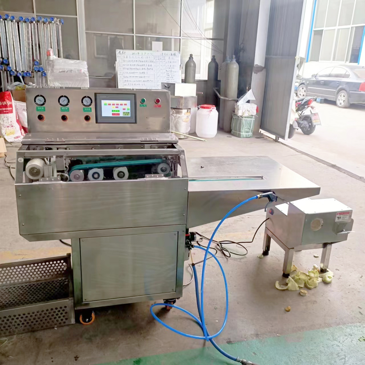 Automatic Lettuce Peeling Peeler Machine