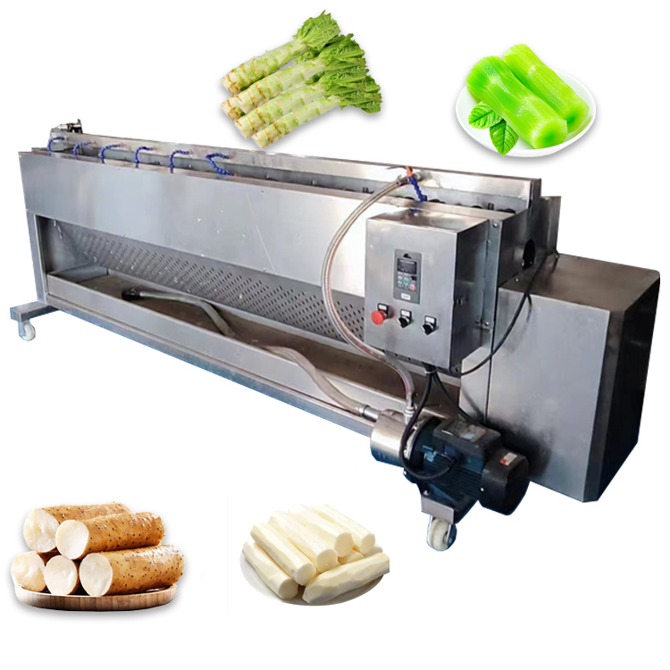 Stainless Steel Automatic Lettuce Yam Peeling Peeler Machine for Sale