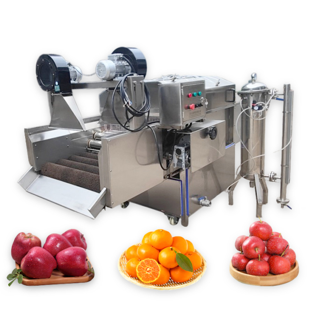 Citrus Fruit Orange Apple Waxing Machine Food Fruit Wax Coating Machine