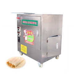 Small Pita Bread Making Cooking Machine Full Automatic Gas