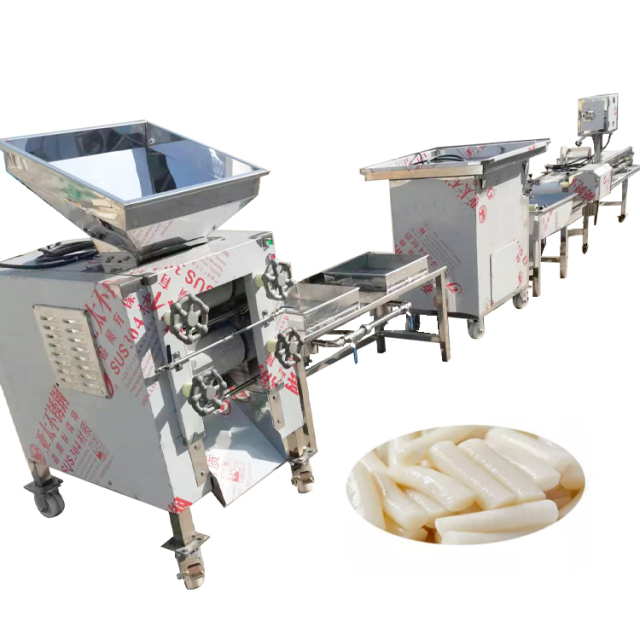 Korean Tteokbokki Rice Cake Making Machine Rice Cake Production Line