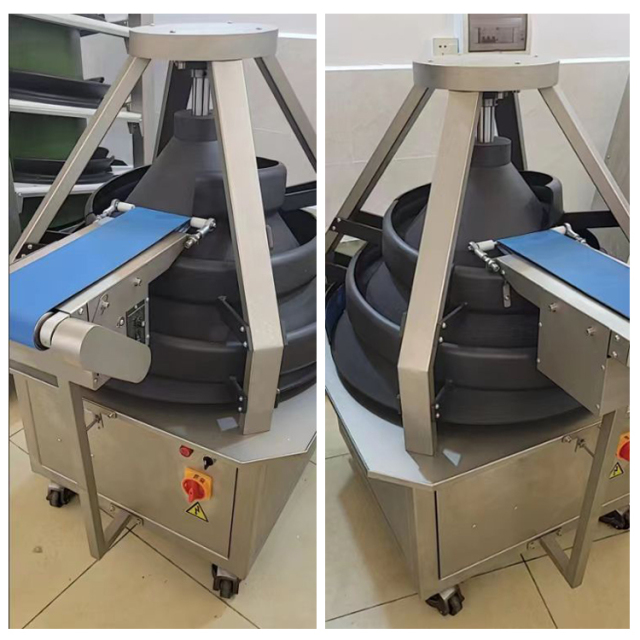 Automatic Dough Divider and Rounder Rolling Machines Dough Ball Making Machine