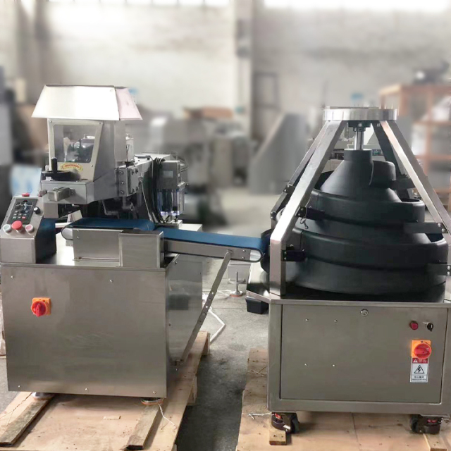 Automatic Dough Divider and Rounder Rolling Machines Dough Ball Making Machine