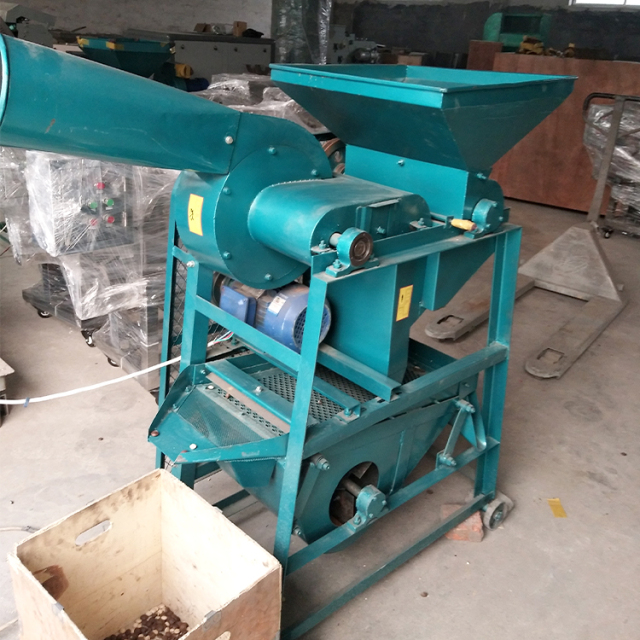 Fresh Pistachio Outside Hull Peeling Removing Machine