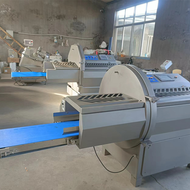 Automatic Square Ham Slice Slicing Machine Bacon Slicing Slicer Steak Cutting Machine