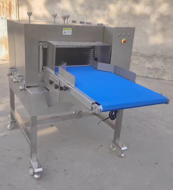 Commercial Horizontal Fresh Steak Meat Slicing Slicer Machine