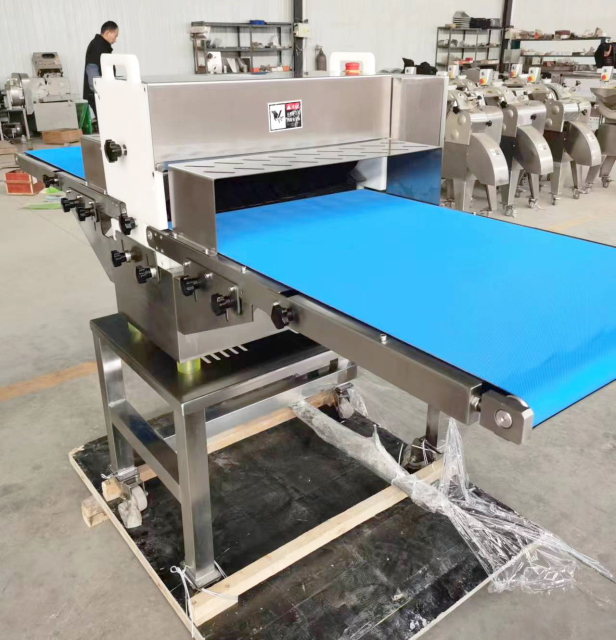 Automatic Fresh Meat Cube Cutter Cutting Meat Slicer Machine