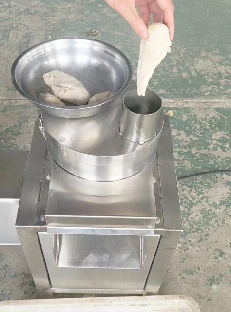 Cooked Chicken Breast Meat Shredder Shred Machine