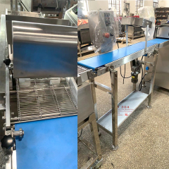 Chocolate Belt Coating Machine Biscuit Cookie Chocolate Coating Machine Price