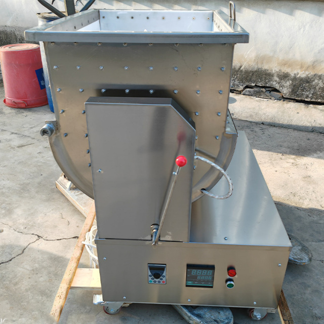 Food Heating Mixer Peanut Granola Candy Bar Mixing Machine Nuts Bar Making Machine