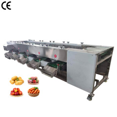 Stainless Steel Fruit Roller Sorting Grading Machine