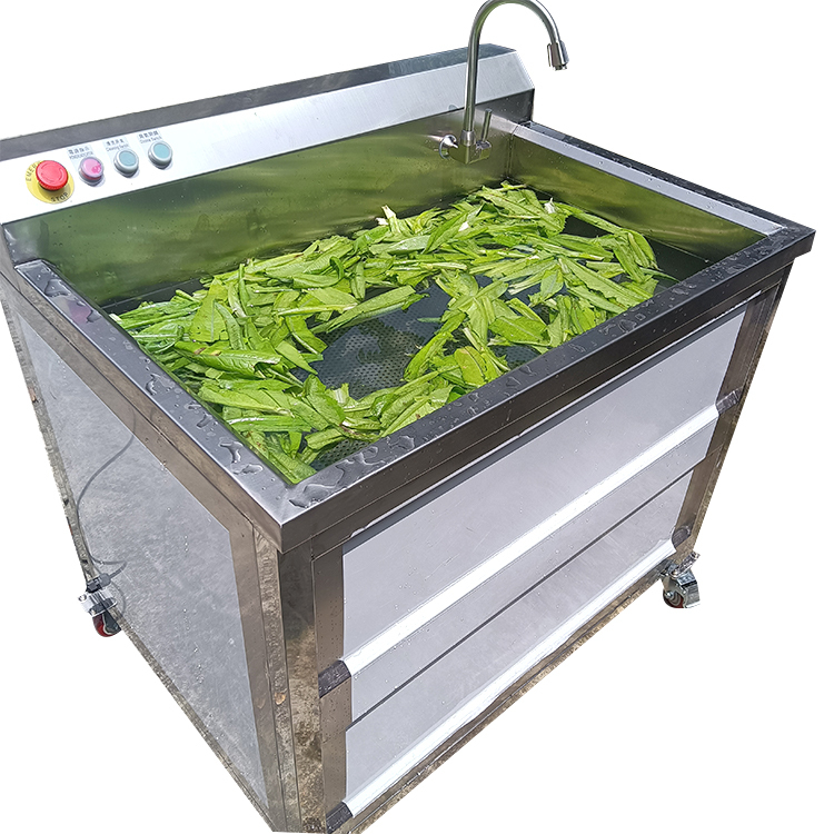 Small Fruit Bubble Washing Machine Vegetable Bubble Washer With Ozone