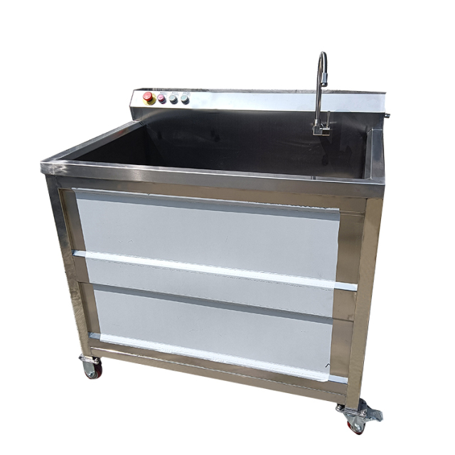 Small Fruit Bubble Washing Machine Vegetable Bubble Washer With Ozone
