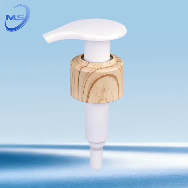 Left-right Lock Lotion Pump(Water transferprinting)