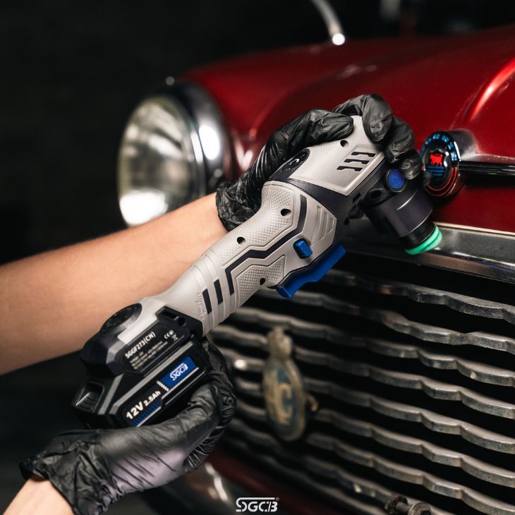 Cordless Carbon Brushless mini polisher