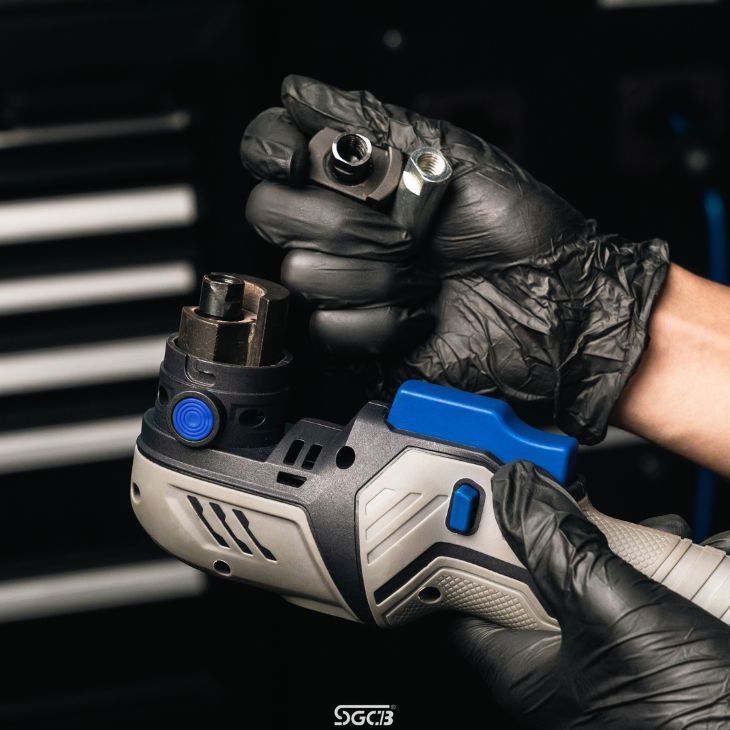 Cordless Carbon Brushless mini polisher