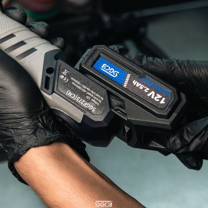 Cordless Carbon Brushless mini polisher