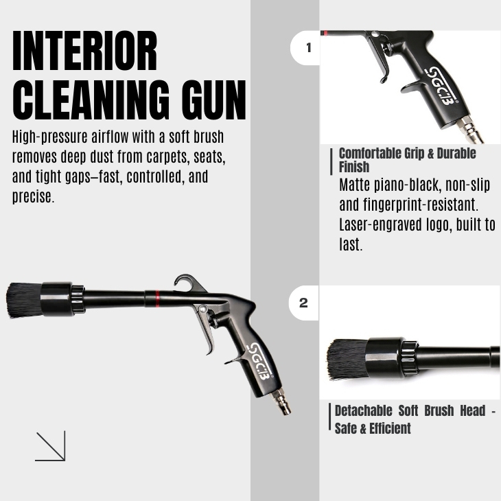 Interior Cleaning Gun