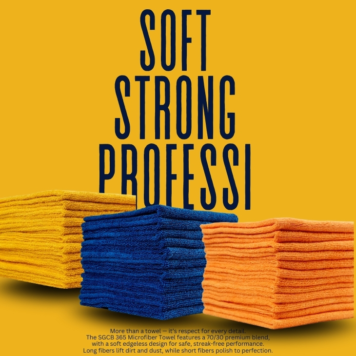 365GSM Microfiber  Towels Pack