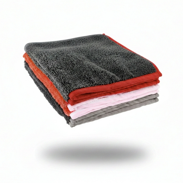 380 GSM Microfiber Edge Wax Towel PACK