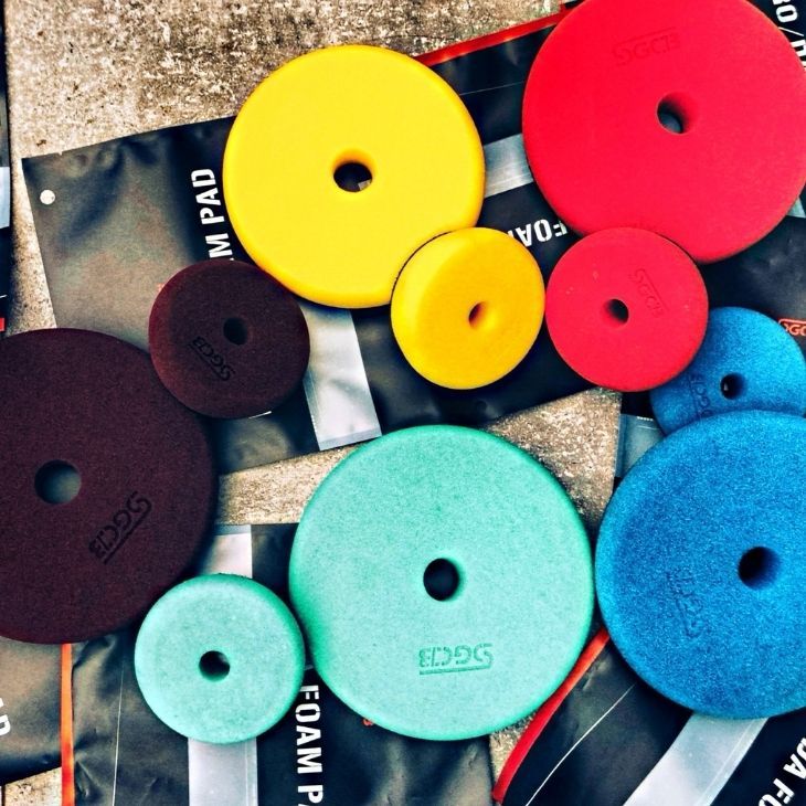 Thick Foam Polishing Pads-for DA&RO Polisher5'',6''