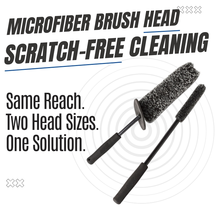 Microfiber Wheel Brush