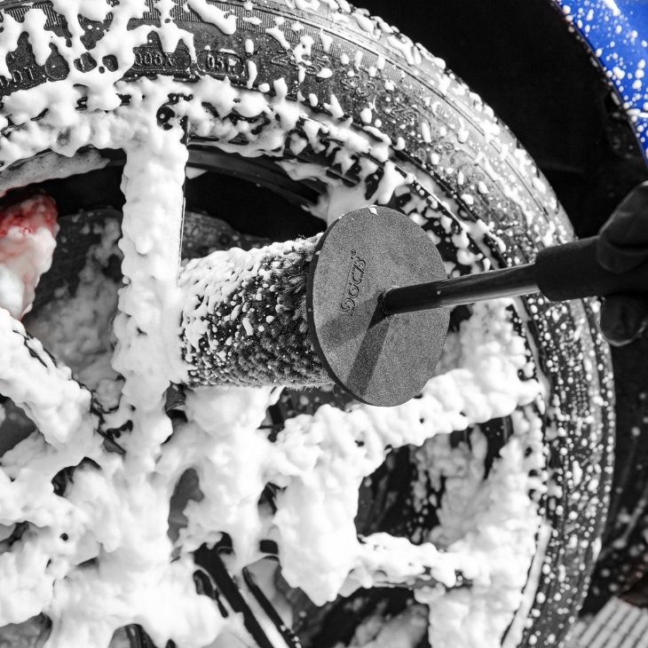 Microfiber Wheel Brush