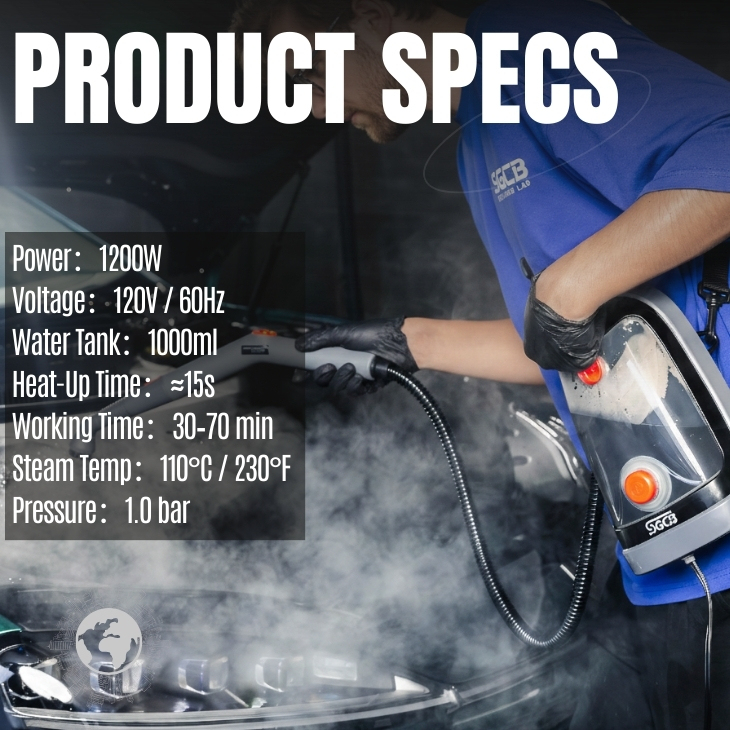 Portable Multipurpose Steam Cleaner