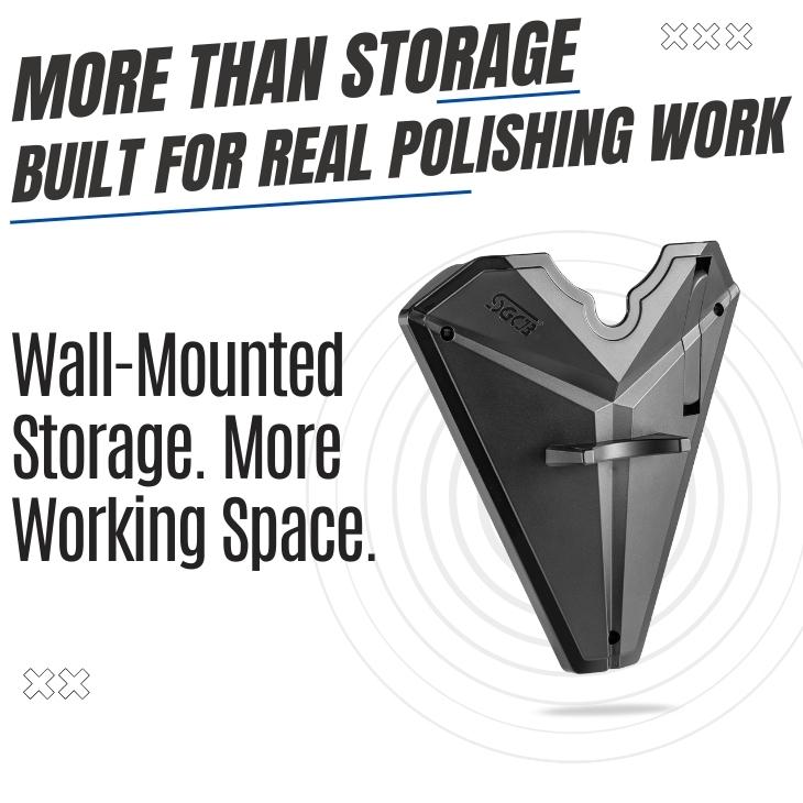 Polisher Holder Rack