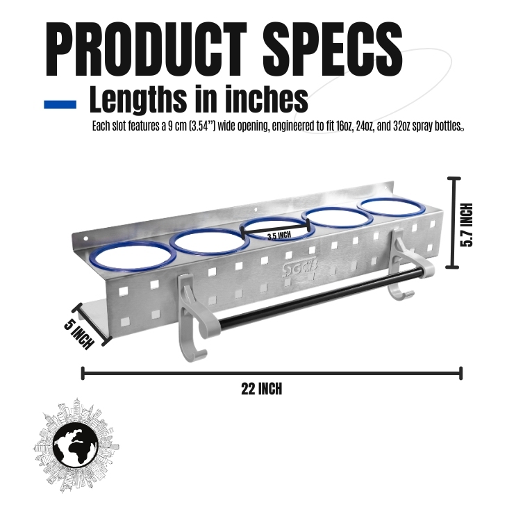 Stainless Steel Multifunctional Hanging Rack