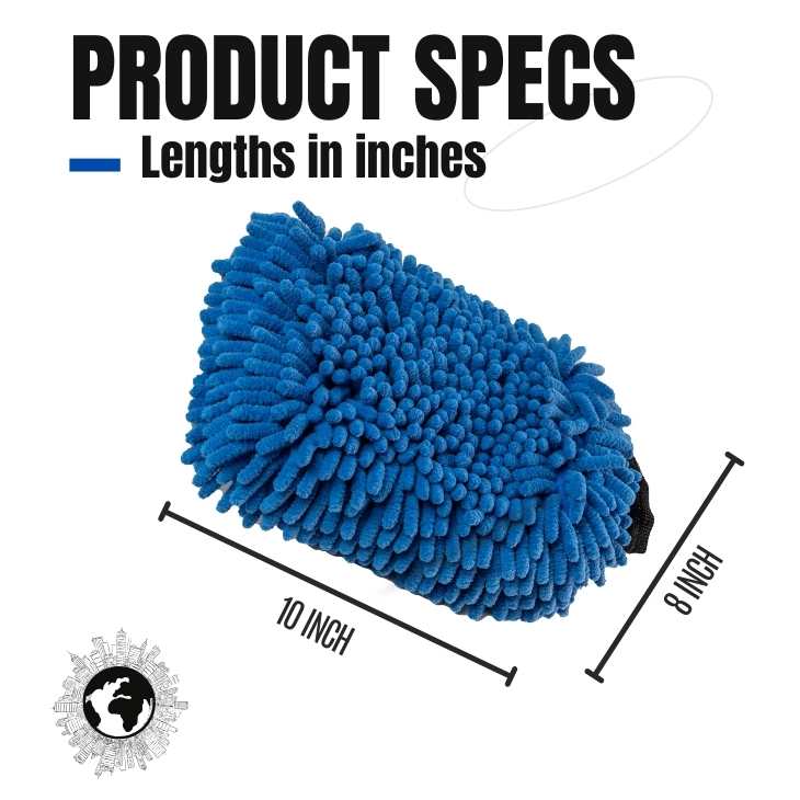 CHENILLE WASH MITT