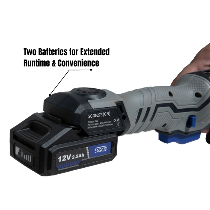 Cordless Carbon Brushless mini polisher