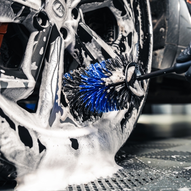 Wheel Claning Brush