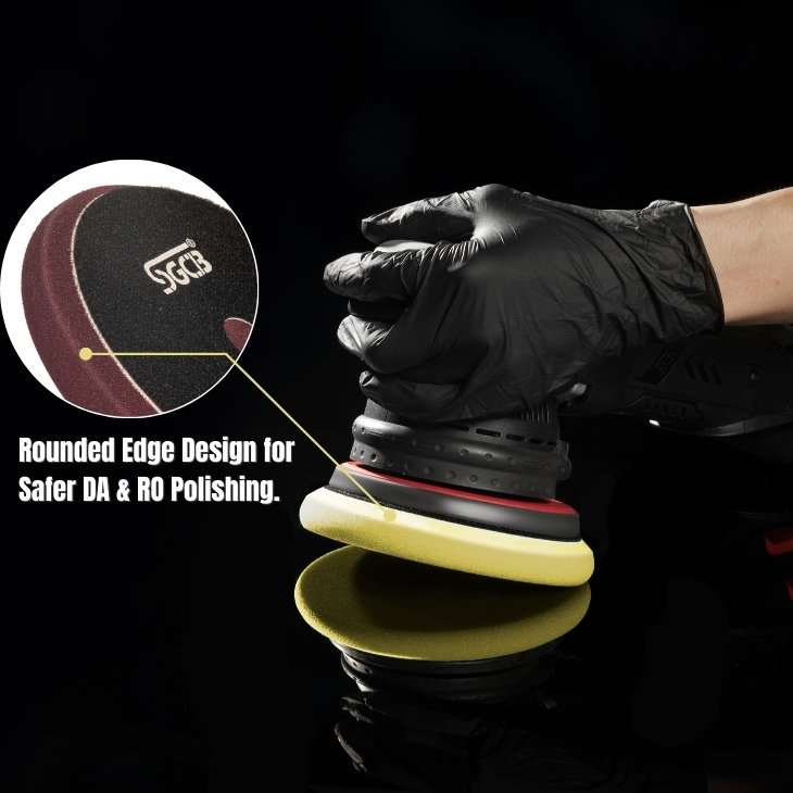 Thin Foam Pads-for DA&RO Polisher--5'' 6'' Kit