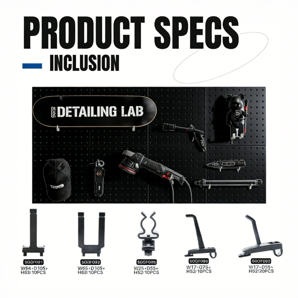 Black Pegboard