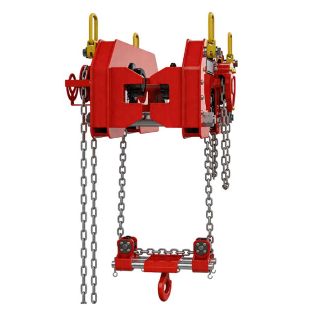 Marine Ultra Low Headroom Trolley Hoist