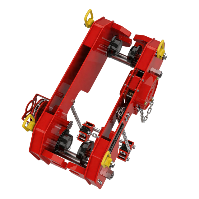 Marine Ultra Low Headroom Trolley Hoist
