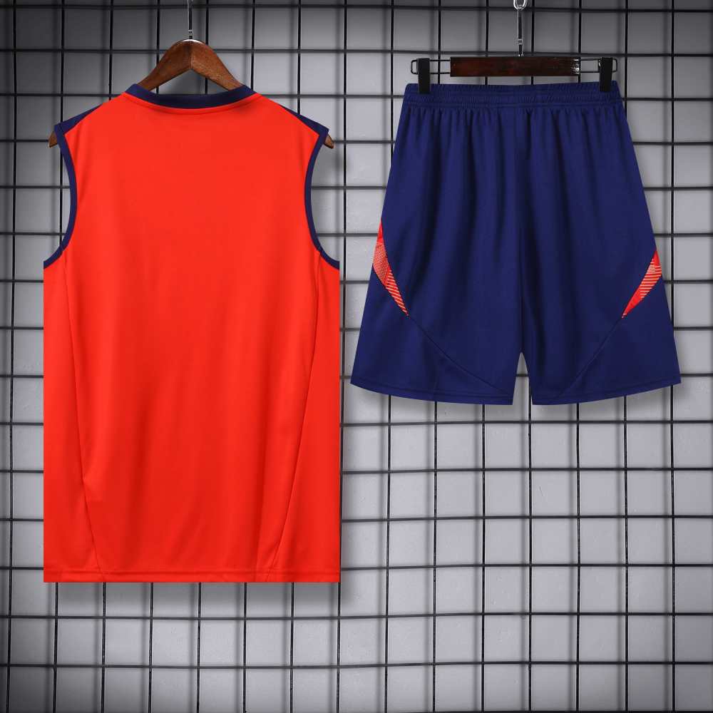 2425 Spain Training clothes suit vest Fan version
