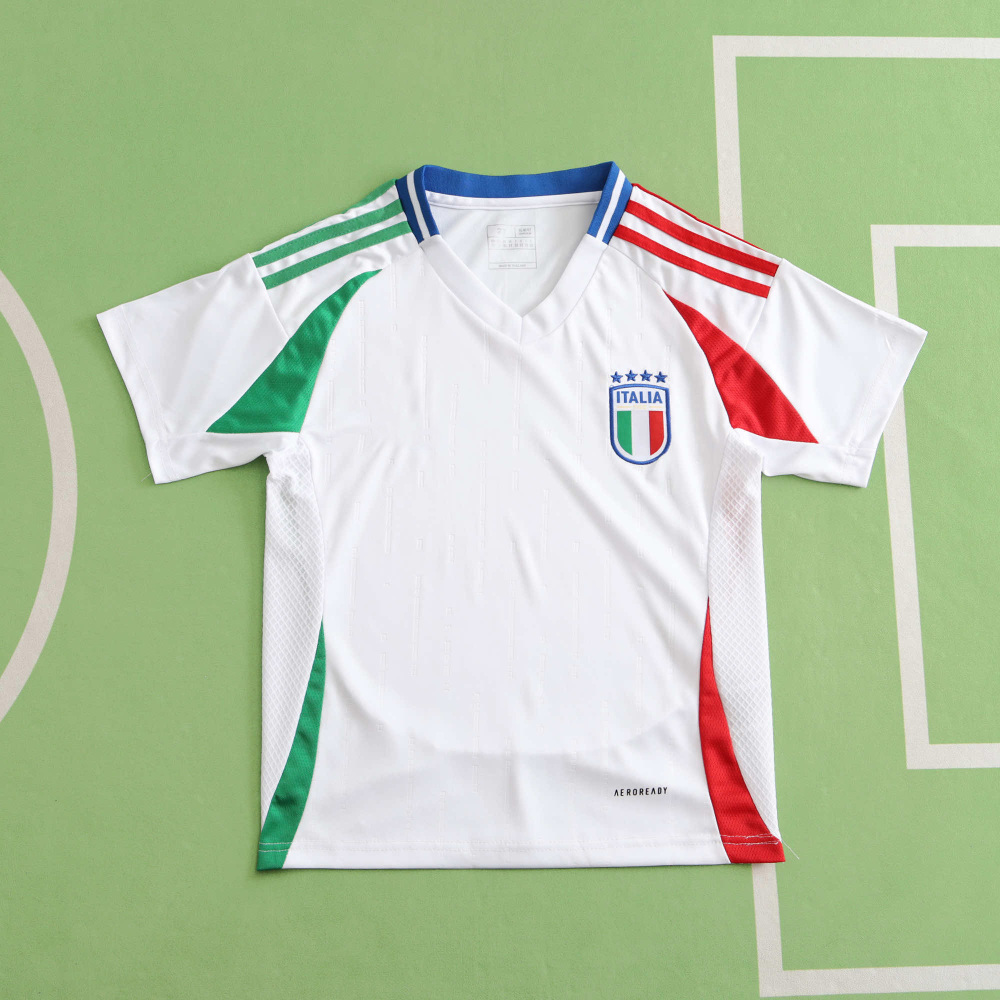 2024 UEFA Italy away Kids kit